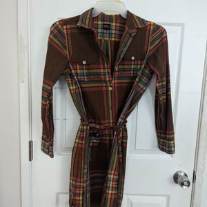 L L Bean shirtdress